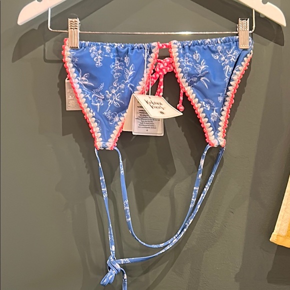 Kulani Kinis Other - Kulani BRAIDED CROCHET HALTER BIKINI TOP - RODEO ROMEO